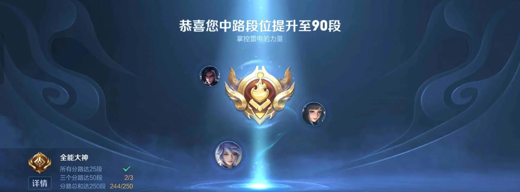 王者荣耀雷电框获得分数要求是多少？