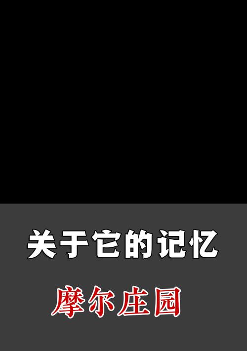 摩尔庄园黑色产物（摩尔庄园黑色产物的丰富玩法与策略）