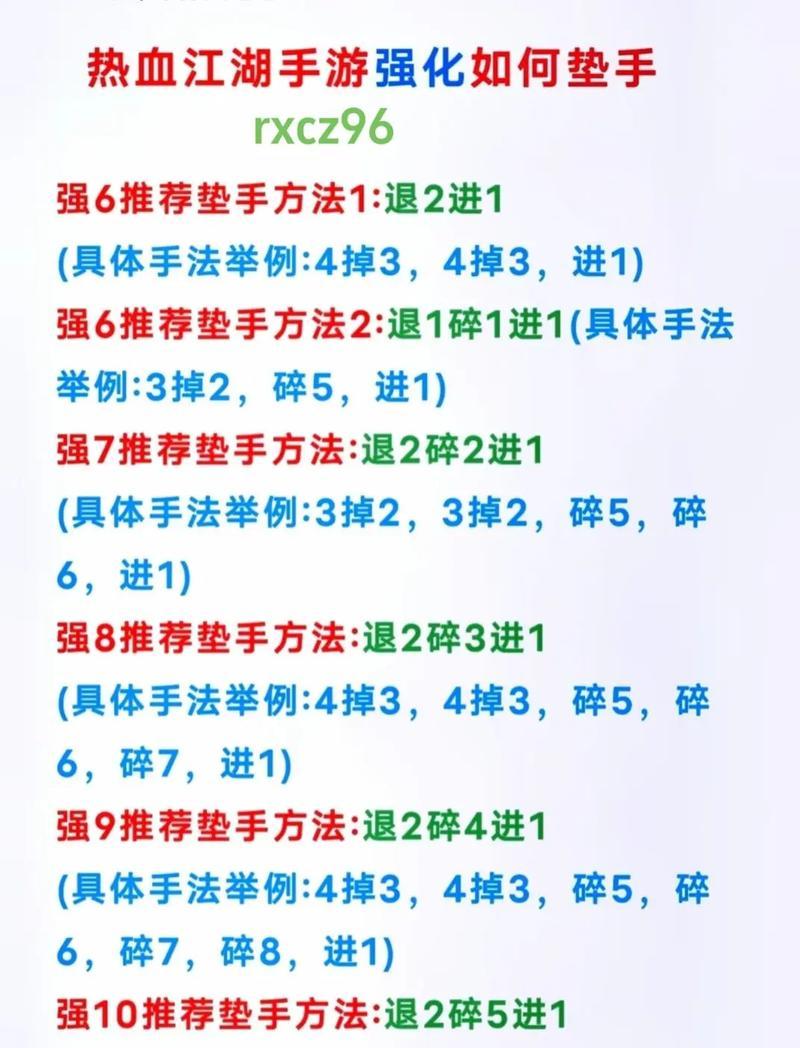 《傲剑情缘》游戏神器养成攻略（打造最强神器）